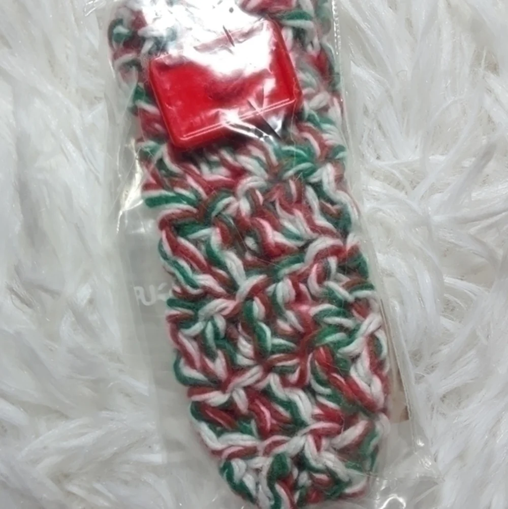 🛍Holiday Crocheted Lipstick Cozy